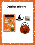 OCTOBER sticker only
